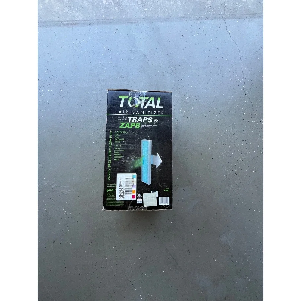 Hunter Total Air Sanitizer Electric Hepa Filter Fast Order Reduction Model 30442